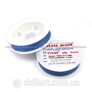 Нитки для бисера Tytan 100 Spark Beads (100м)